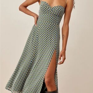 NWT Reformation Juliette Dress Mosaic - Size 4